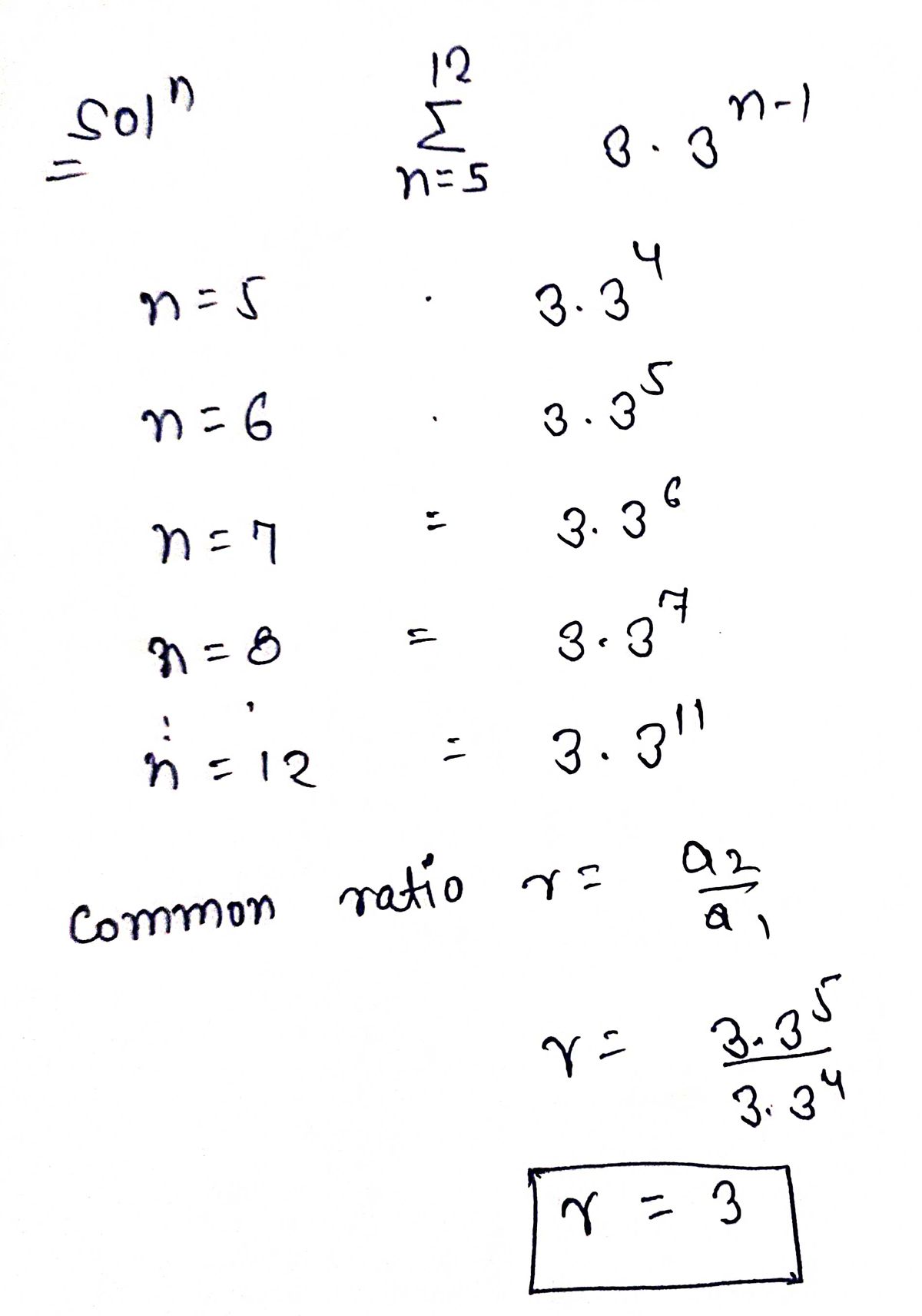 Algebra homework question answer, step 1, image 1